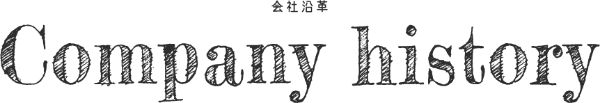 Company history-会社沿革