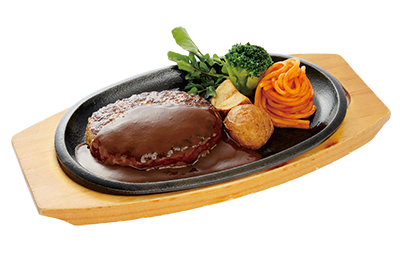伝統のハンバーグ(デミグラス)