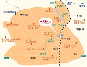 配達エリアマップ_太白長町エリア